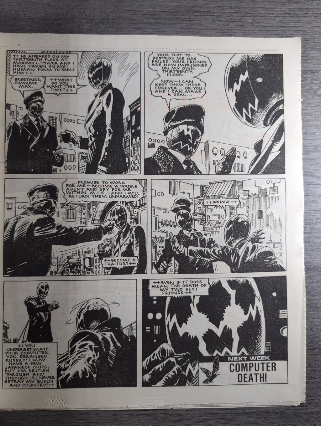 Eagle Comic Issue No. 223 28th June 1986 Vintage Retro UK Comic