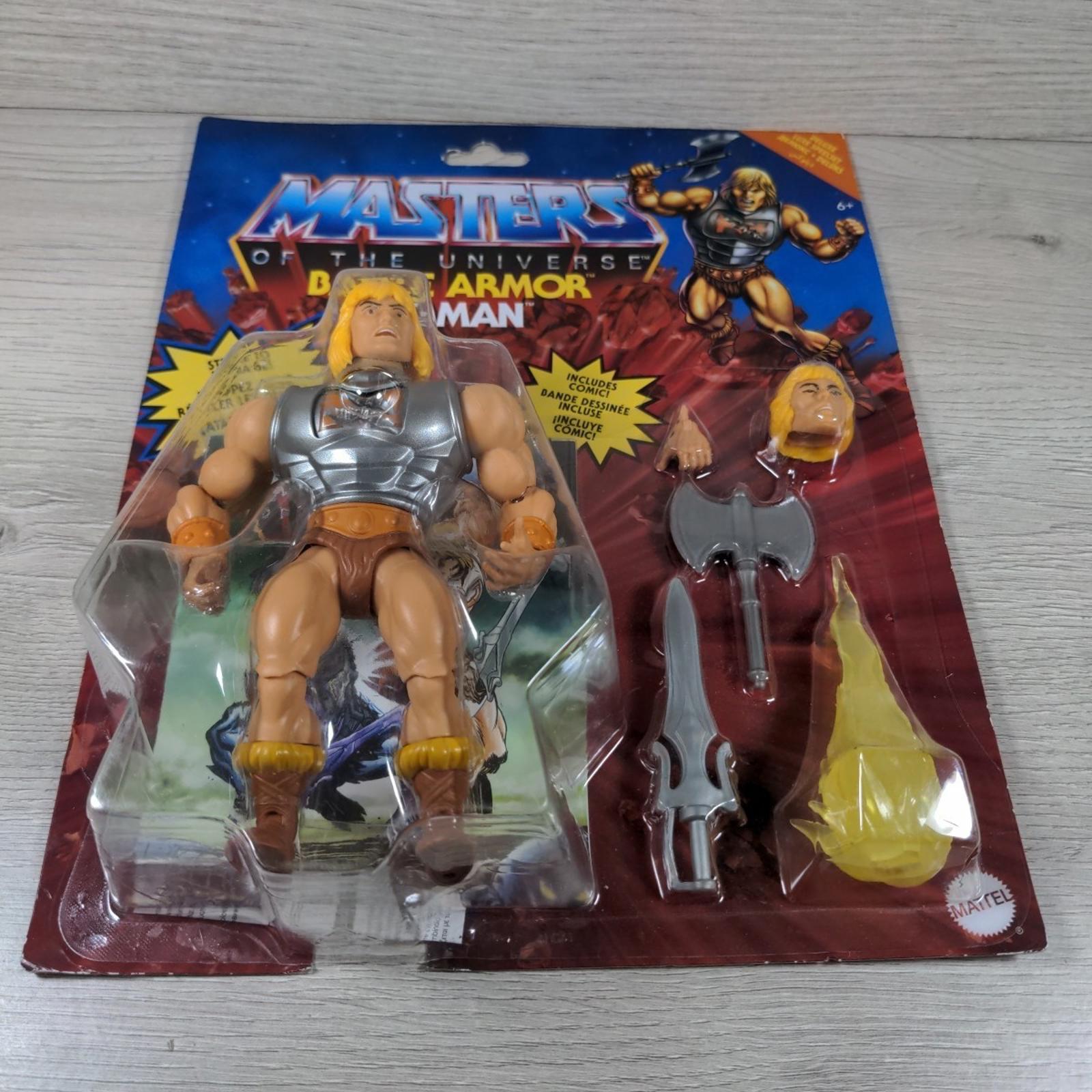 Masters of the Universe Origins MOTU He-Man Battle Armor Figure