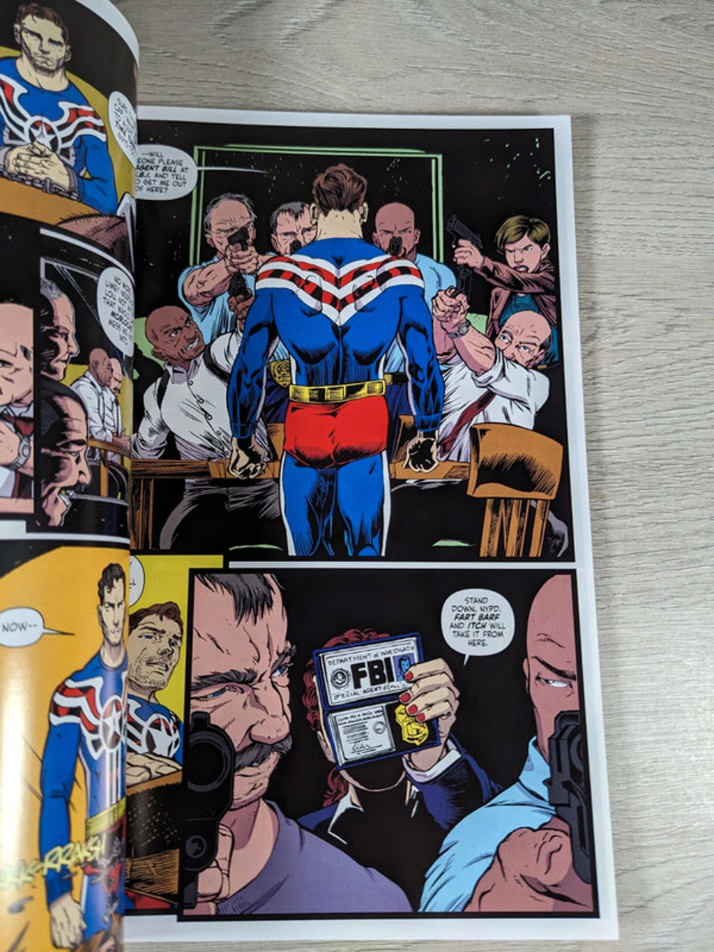 Titan Comics Fighting American Vol 1 Gordon Rennie Paperback 2018 Graphic Novel