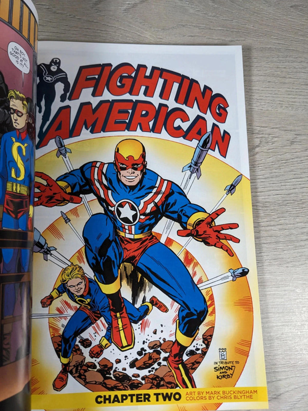 Titan Comics Fighting American Vol 1 Gordon Rennie Paperback 2018 Graphic Novel
