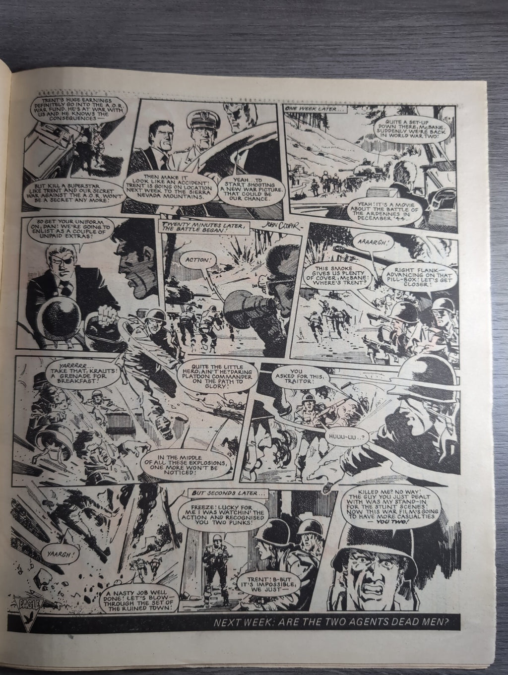 Eagle Comic Issue 7th July 1984 Vintage Retro UK Comic