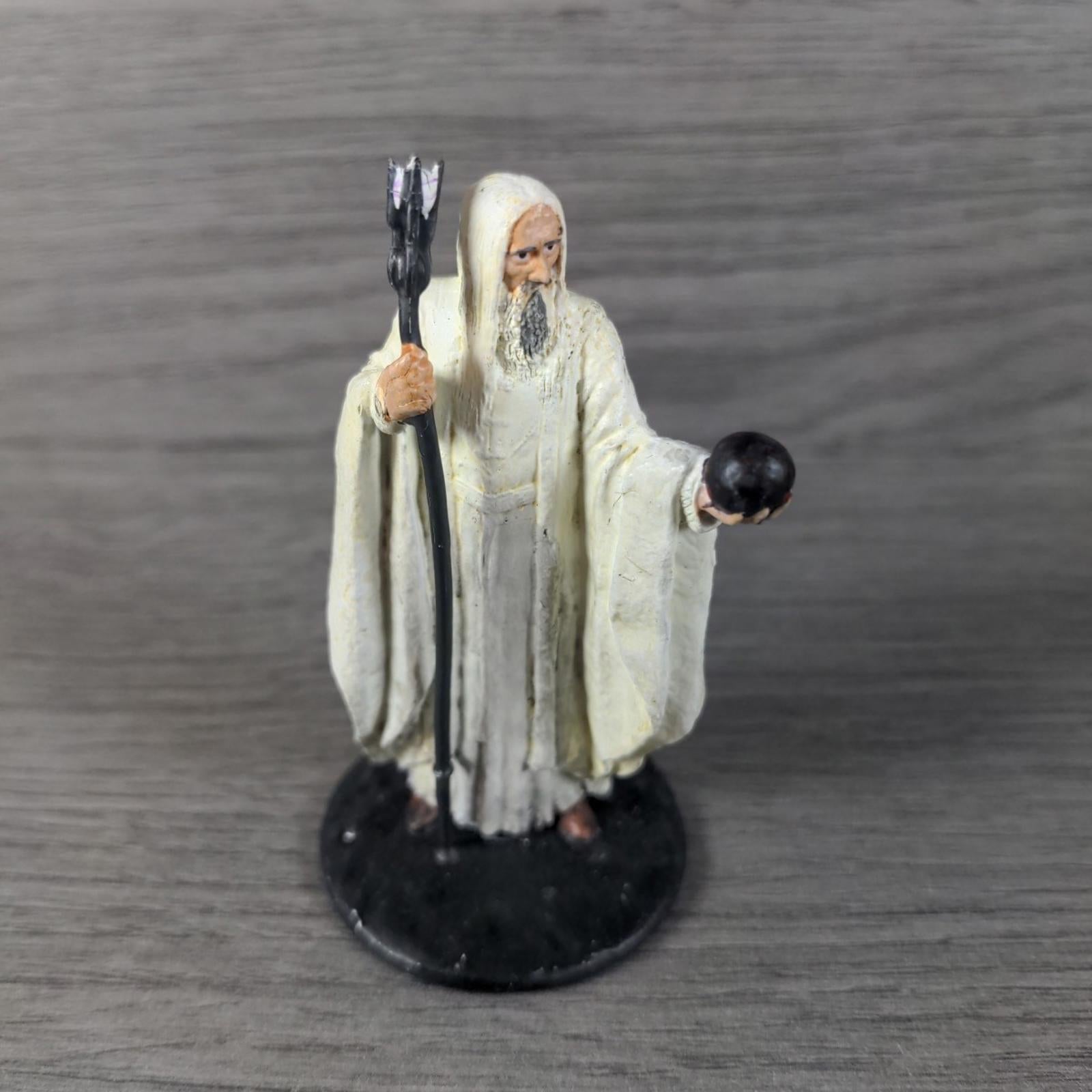 Eaglemoss Saruman Lord of the Rings Collectors Models Metal Figure 2006