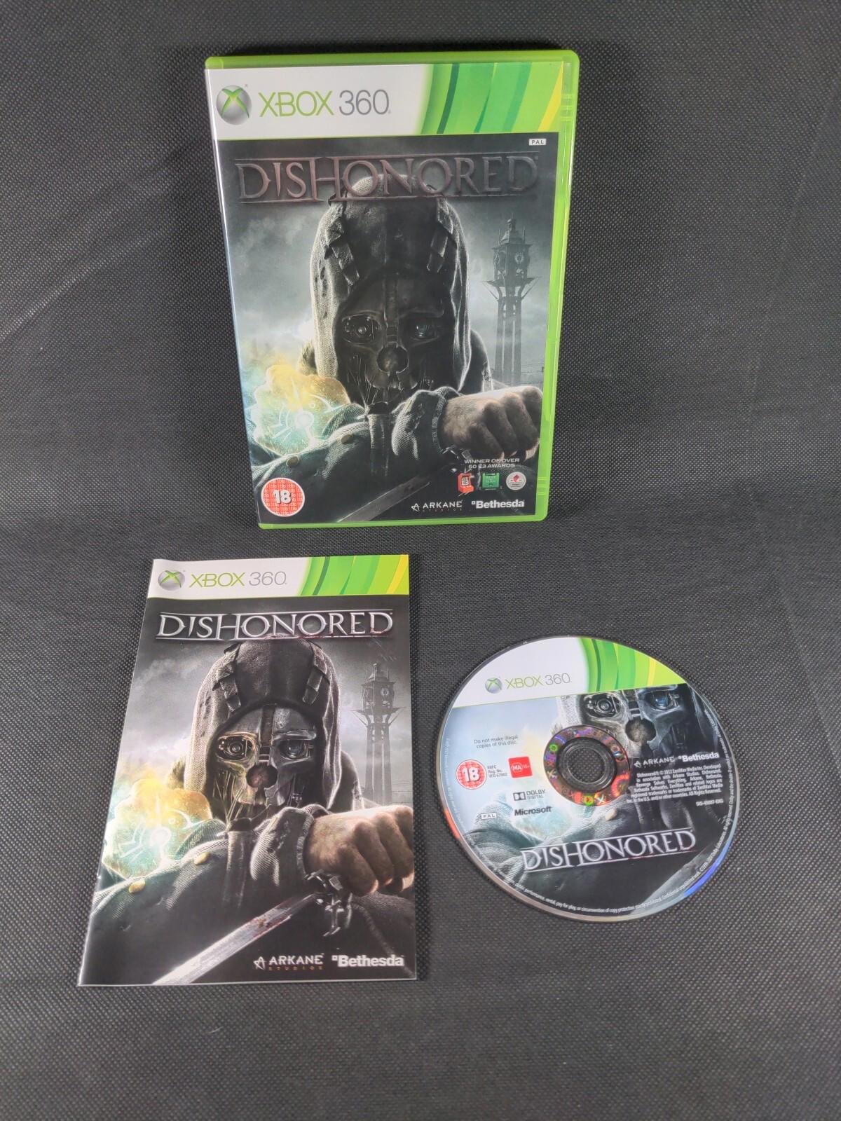 Dishonored Microsoft Xbox 360 UK PAL Region