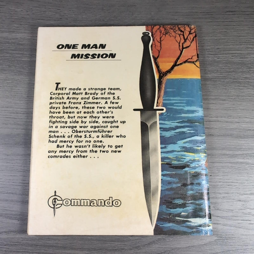 Commando Comic Issue Number 1215 One Man Mission