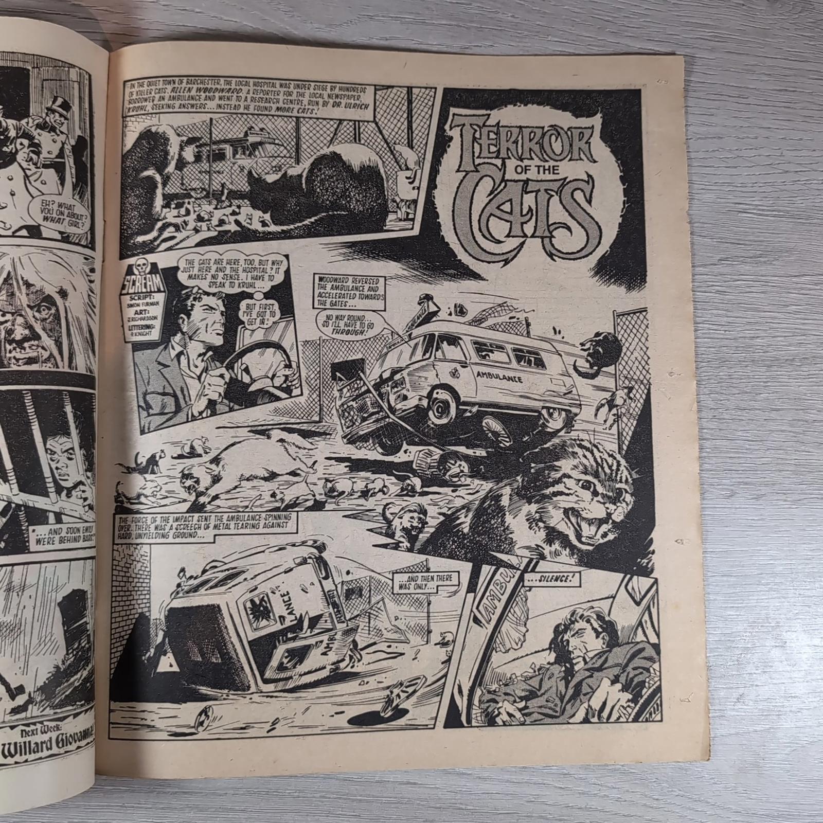 Scream! Comic Issue Number 4 14th April 1984