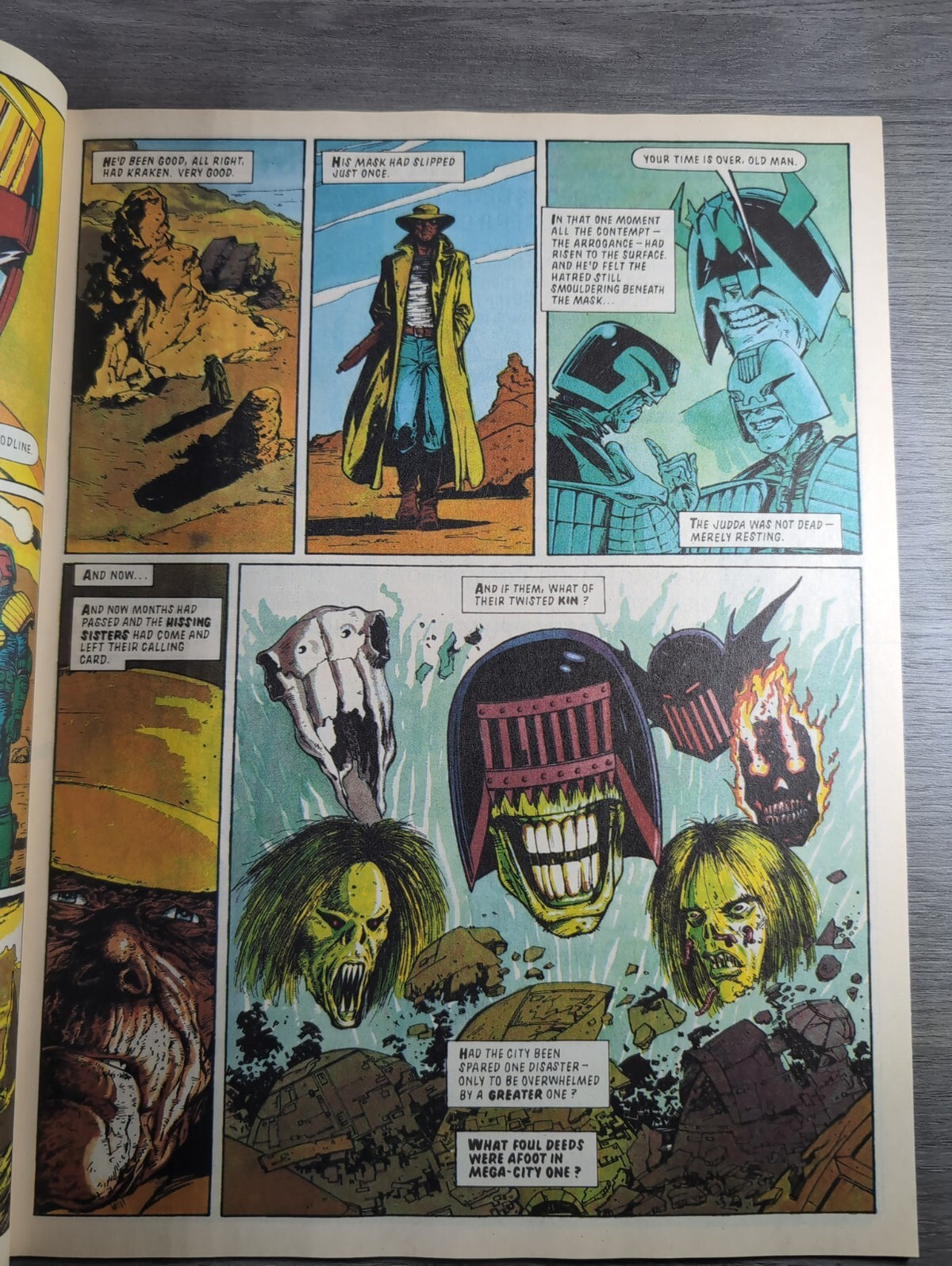 2000AD Prog 668 Featuring Judge Dread Comic 3rd March 1990 Vintage Retro Comic - Retrorama UK