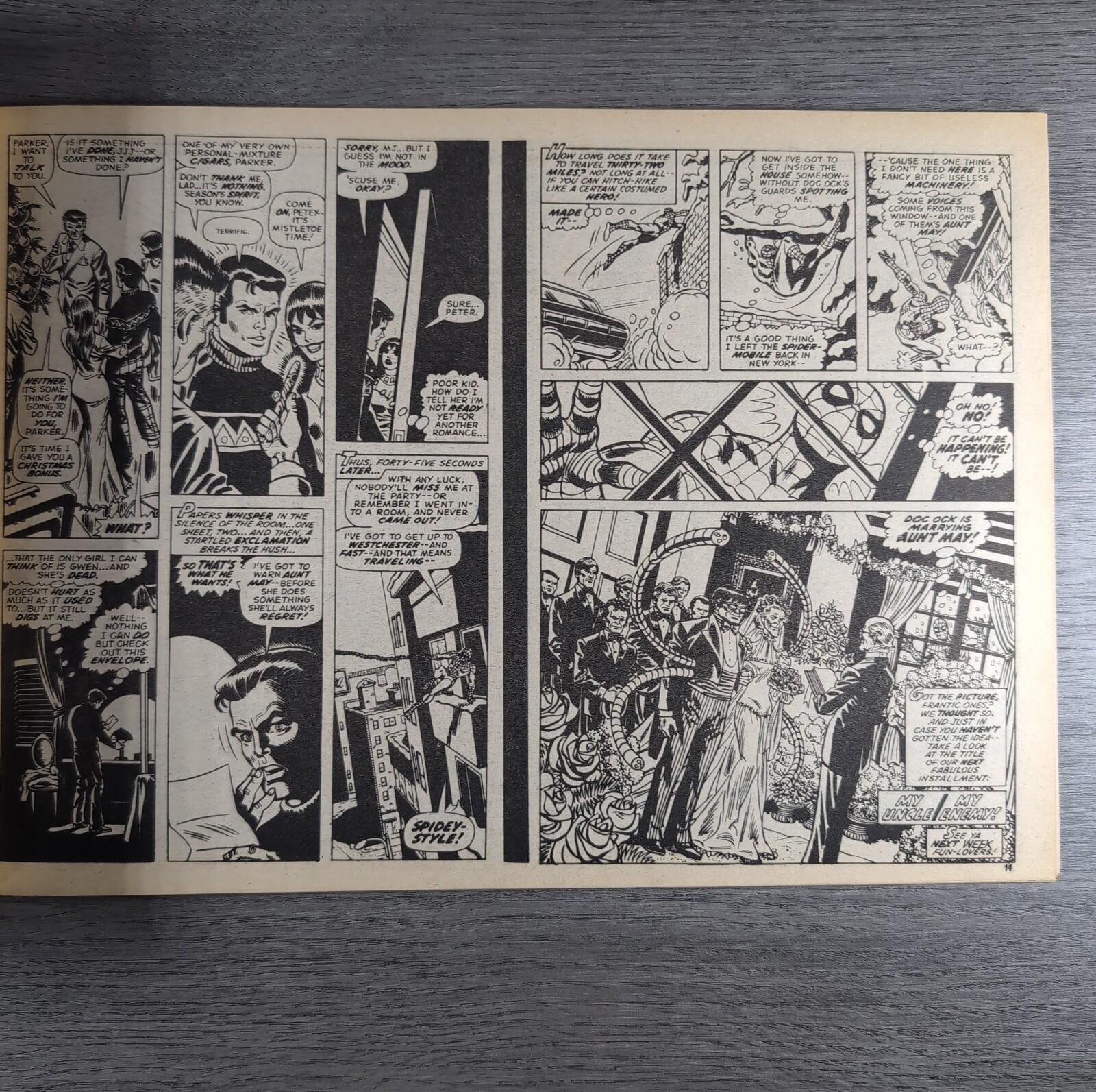 Super Spider-Man With The Super Heroes No. 179 Marvel Comics 14th July 1976