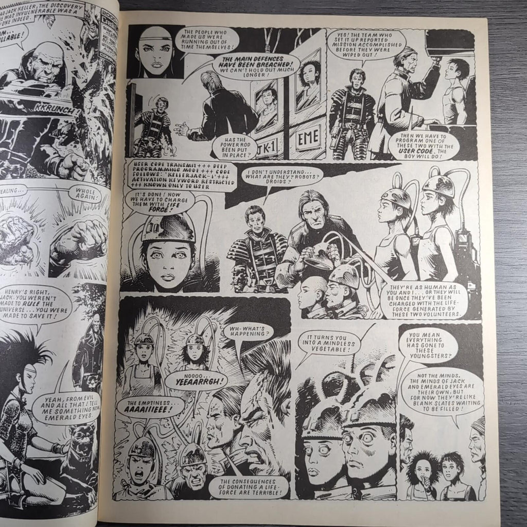 2000AD Prog 531 Featuring Judge Dredd 18th July 1987 Vintage Comic