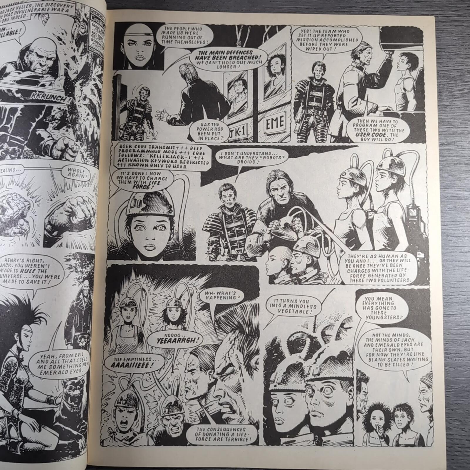 2000AD Prog 531 Featuring Judge Dredd 18th July 1987 Vintage Comic