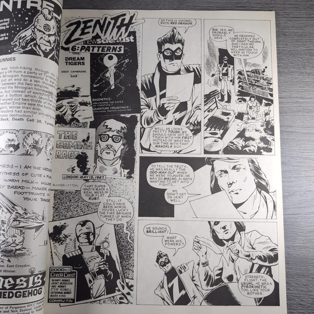 2000AD Prog 541 Featuring Judge Dredd 26th September 1987 Vintage Comic