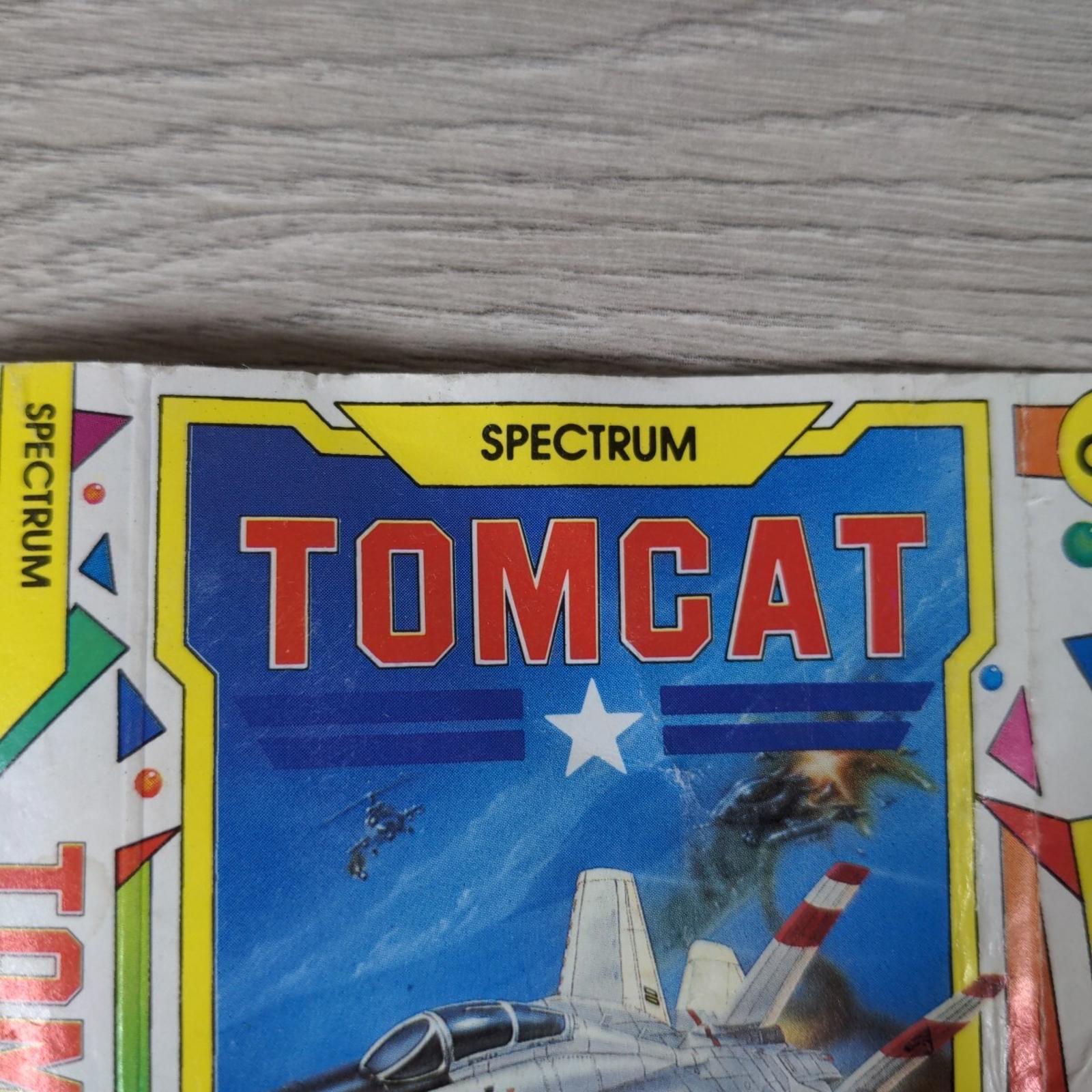 Tomcat ZX Spectrum 48K 128K Game Cassette Tested & Working