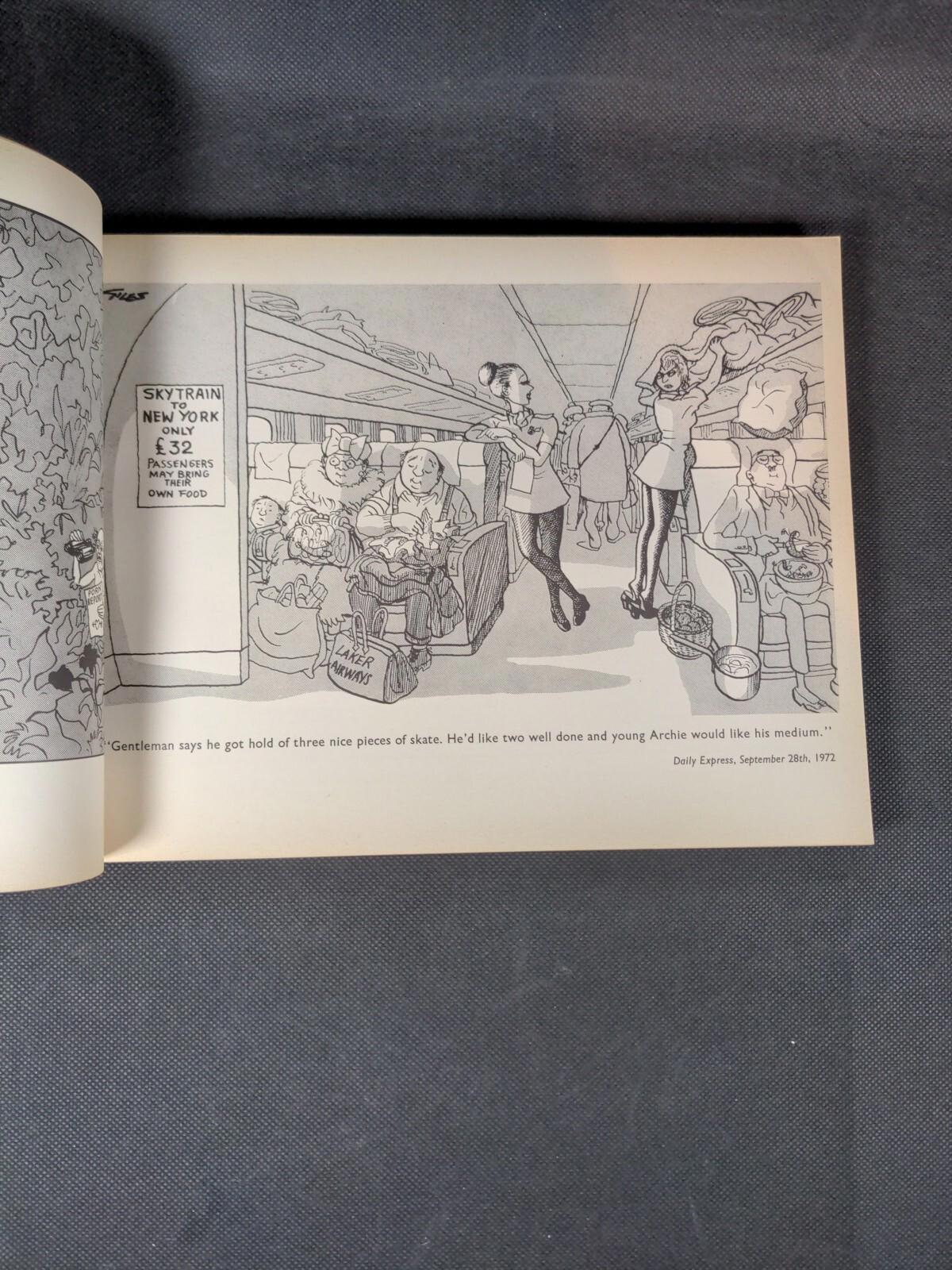 Giles Annual Twenty Seventh Series 1973 Vintage Cartoon Book