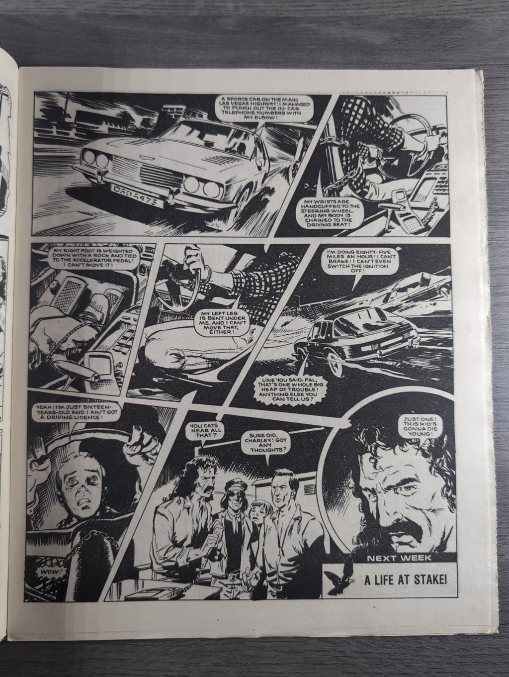 Eagle Comic Issue No. 213 19th April 1988 Vintage Retro UK Comic