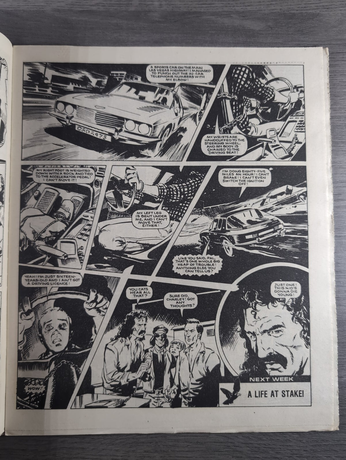 Eagle Comic Issue No. 213 19th April 1988 Vintage Retro UK Comic