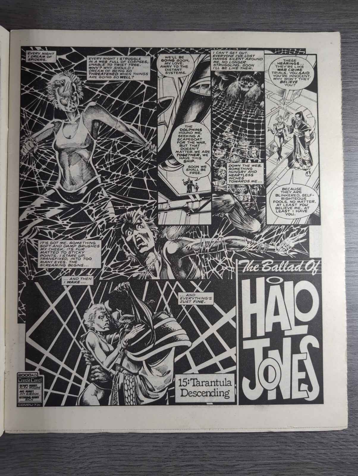 2000AD Prog 466 Featuring Judge Dread Comic 19th April 1986 Vintage Retro Comic