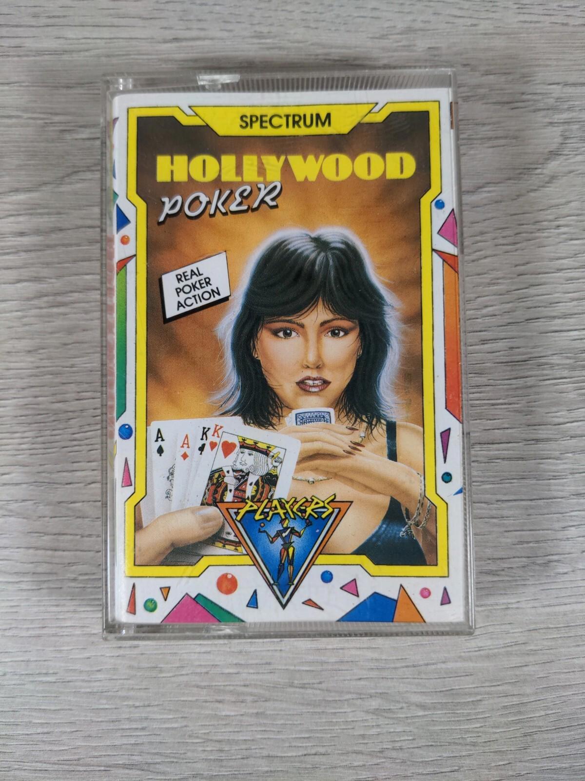 Hollywood Poker ZX Spectrum 48K 128K Video Game Cassette Tested & Working