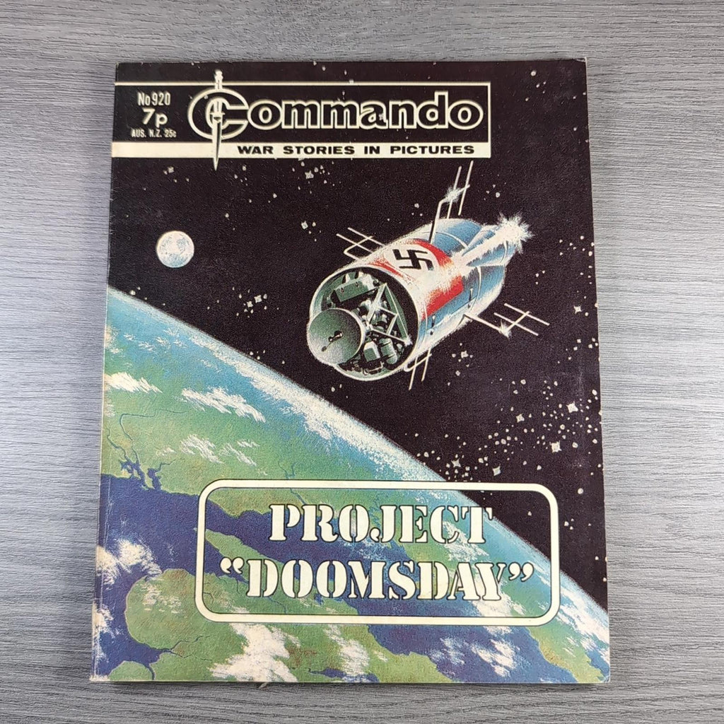Commando Comic Issue Number 920 Project Doomsday