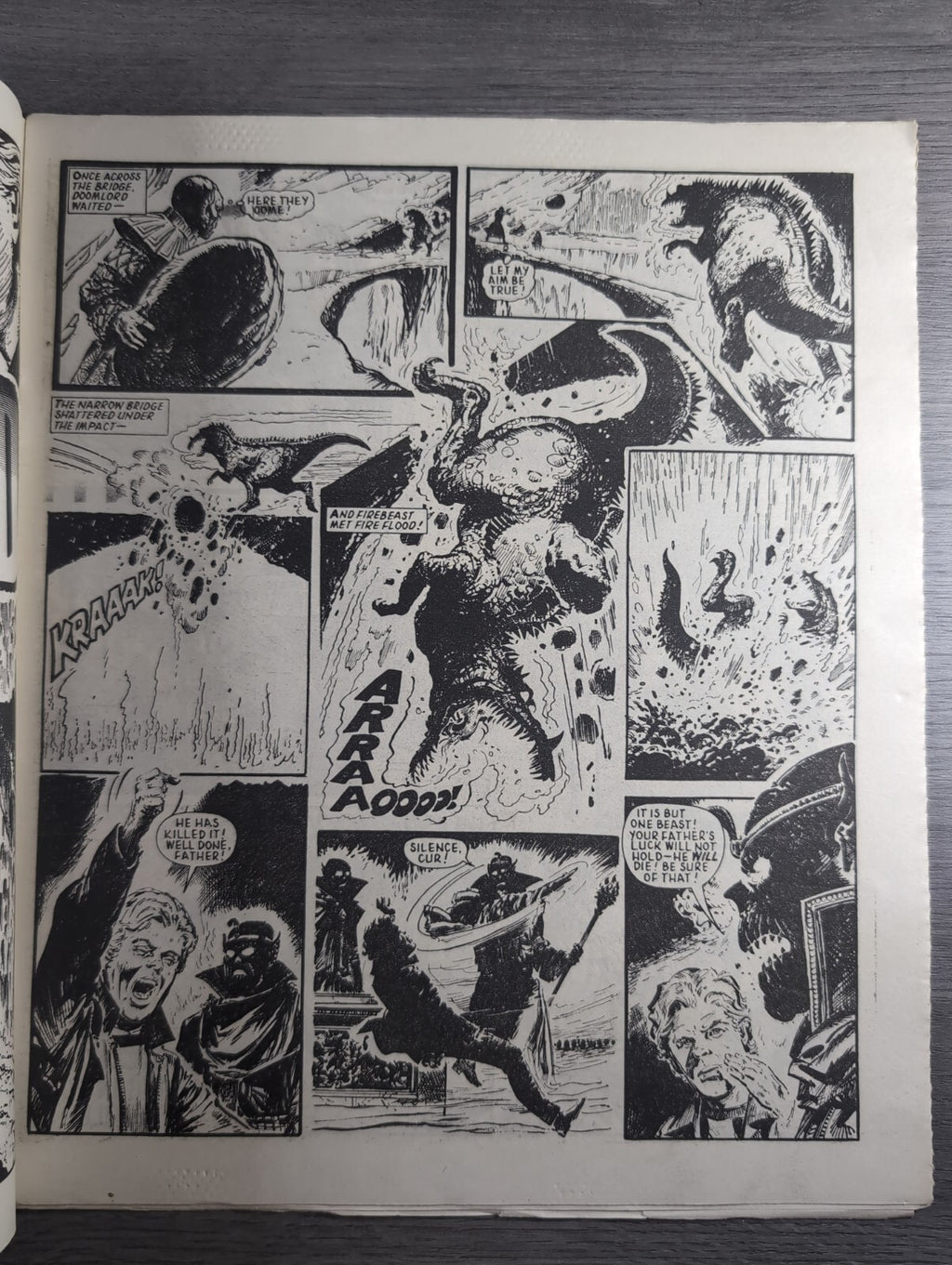 Eagle Comic Issue No. 208 15th March 1988 Vintage Retro UK Comic