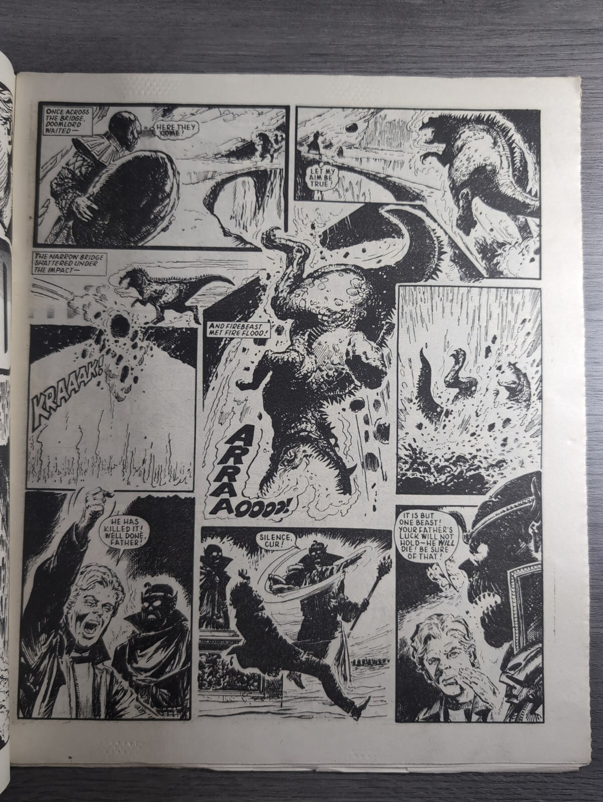 Eagle Comic Issue No. 208 15th March 1988 Vintage Retro UK Comic