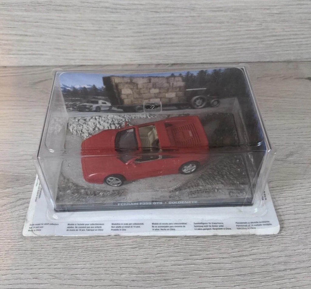Eaglemoss James Bond 007 Ferrari F355 GTS Diecast Car 1:43 Scale + Magazine #10