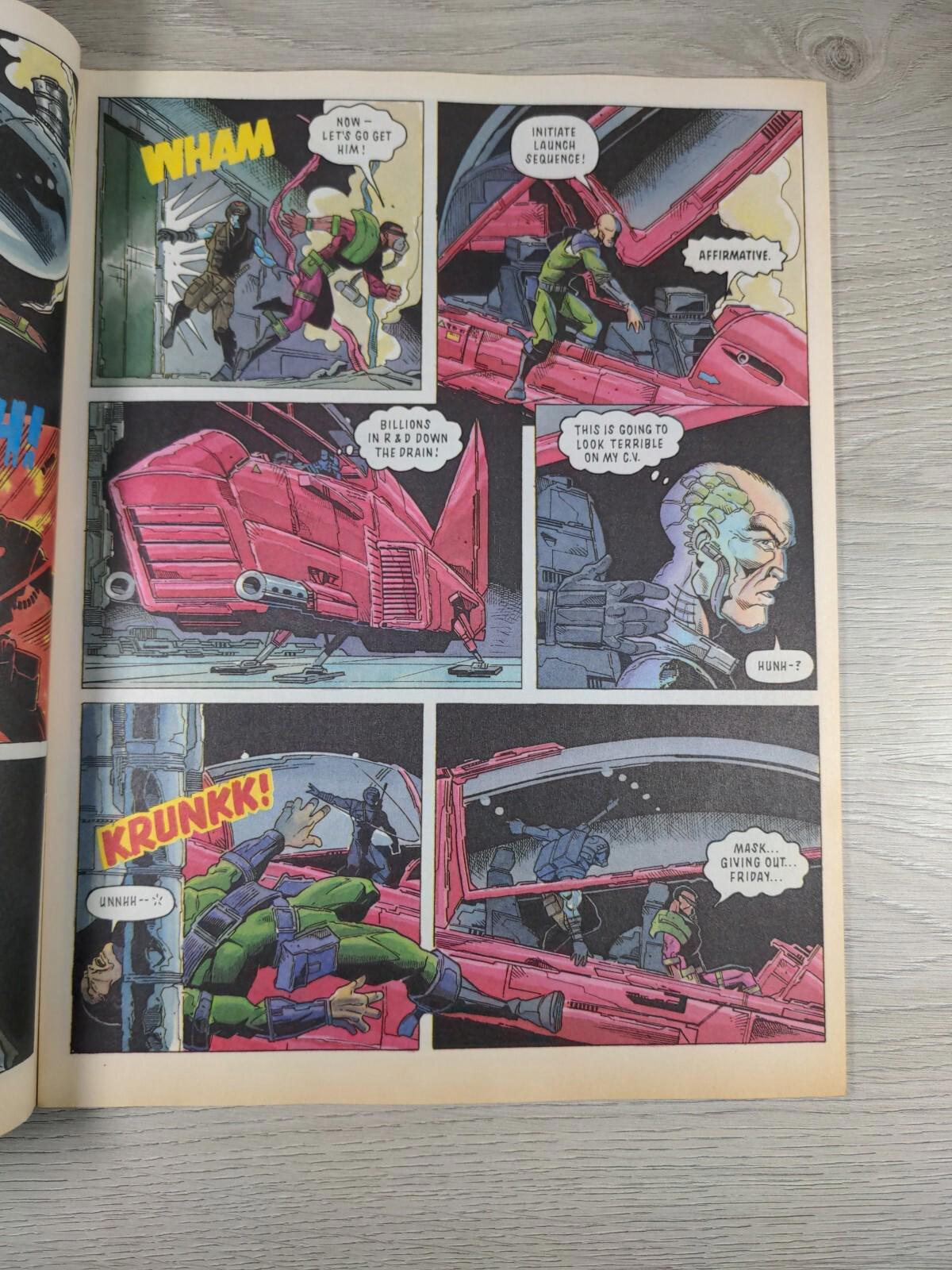2000AD Featuring Judge Dredd Prog 741 July 1991 Vintage Comic - Retrorama UK