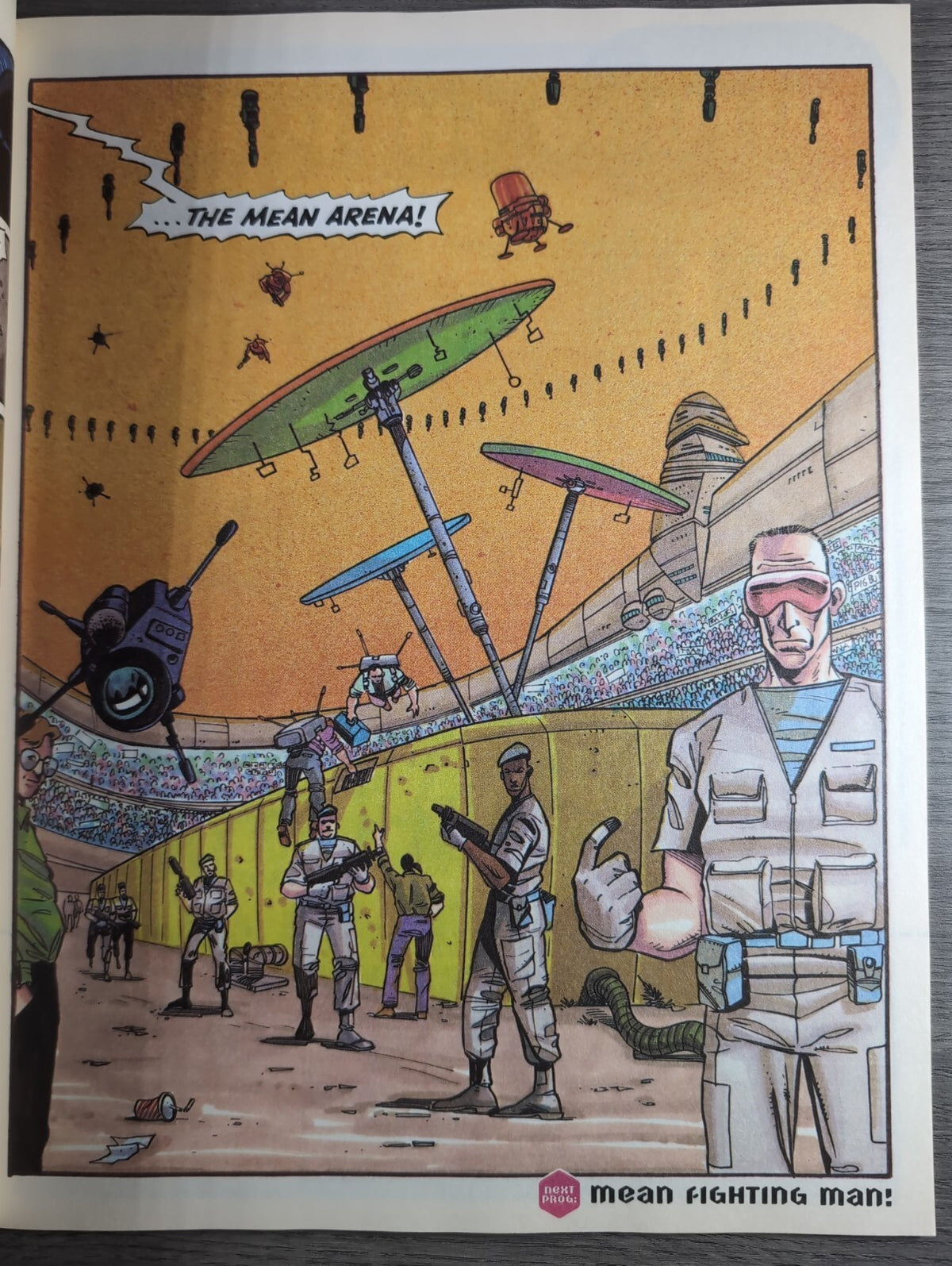 2000AD Prog 852 Featuring Judge Dredd Comic 11th Sept 1993 Vintage Retro Comic