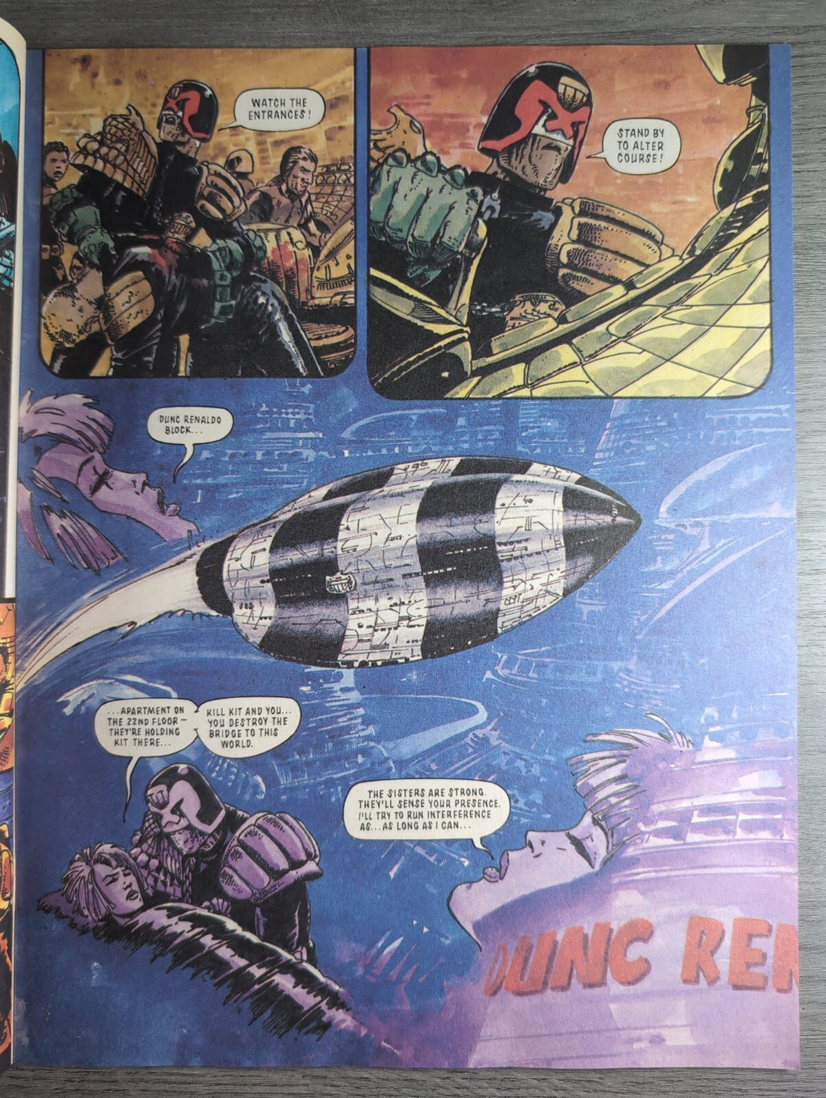 2000AD Prog 694 Featuring Judge Dredd Comic 1st Sept 1990 Vintage Retro Comic