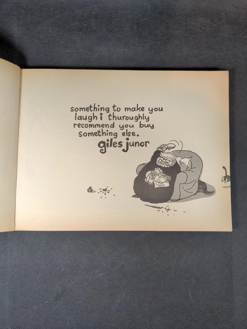Giles Annual Thirty Fifth Series 1981 Cartoon Book Unclipped