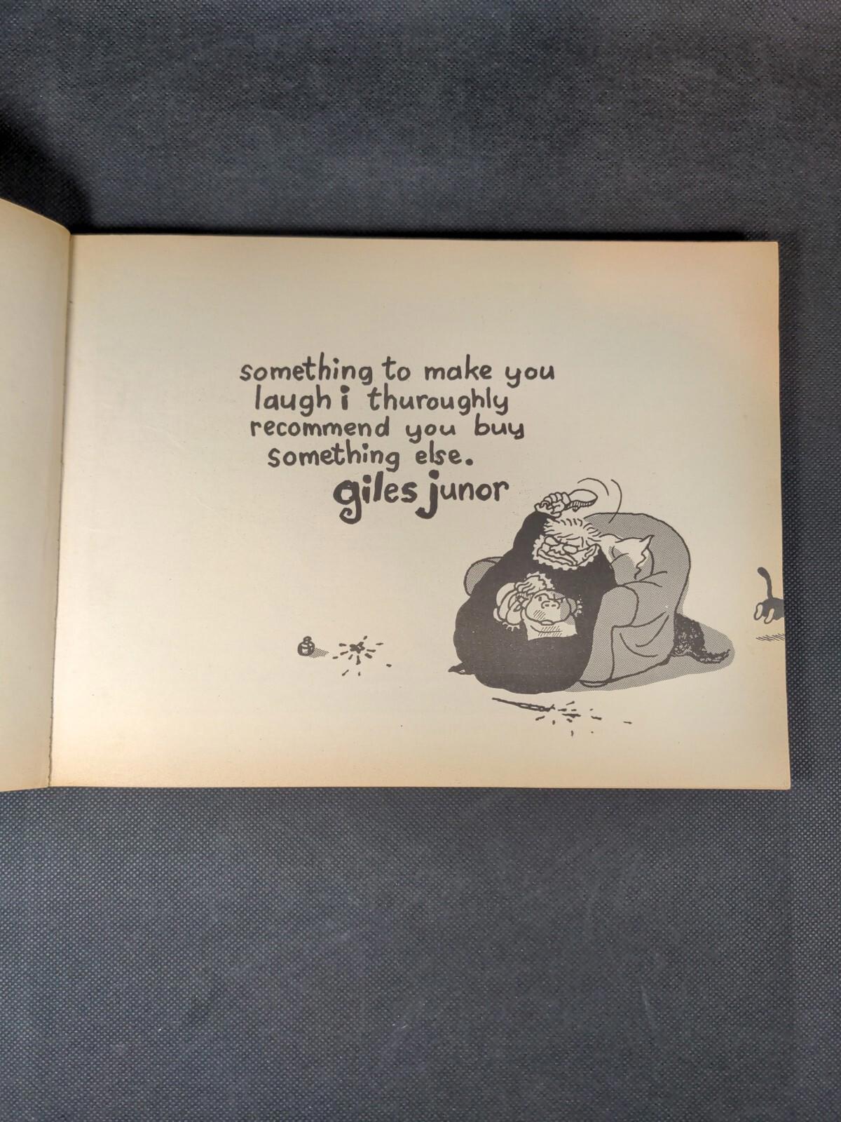 Giles Annual Thirty Fifth Series 1981 Cartoon Book Unclipped