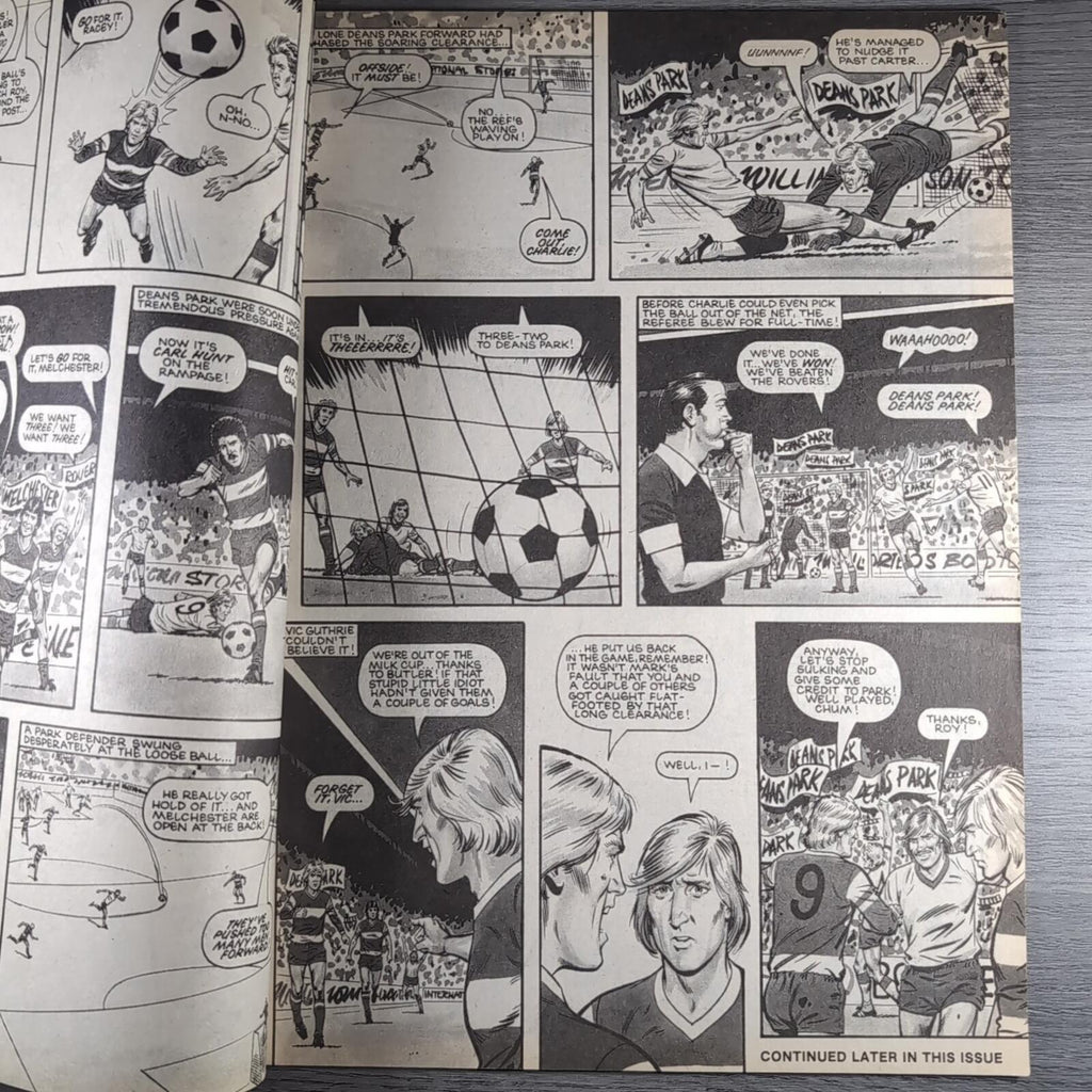 Roy of The Rovers 8th December 1984 Vintage Comic IPC Magazines