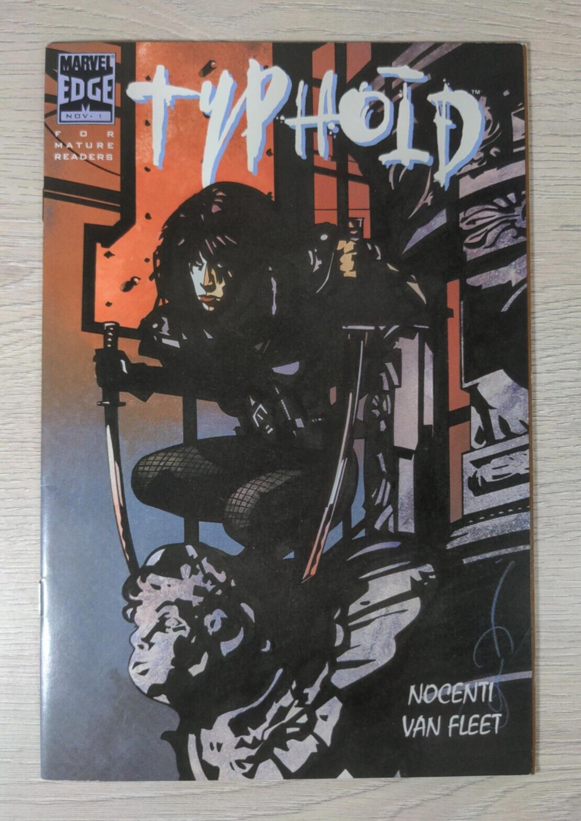 Marvel Edge Comics Typhoid #1 November 1995 Nocenti Van Fleet Vintage Comic - Retrorama UK