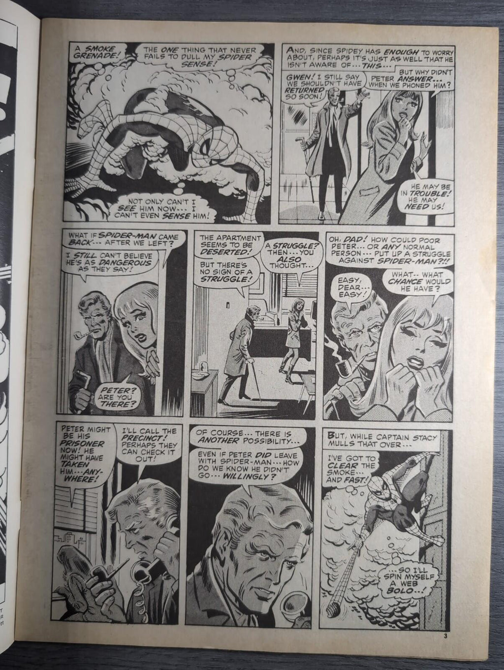 Spider-Man Comics Weekly No 108 Marvel Comics UK 8th March 1975 Vintage Comic