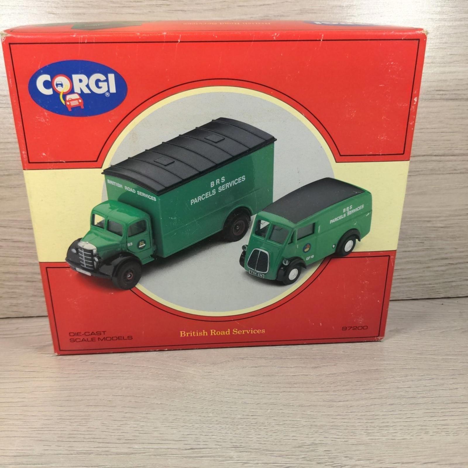 Corgi 97200 British Road Services Morris J Van Bedford Box Van Die-Cast Models