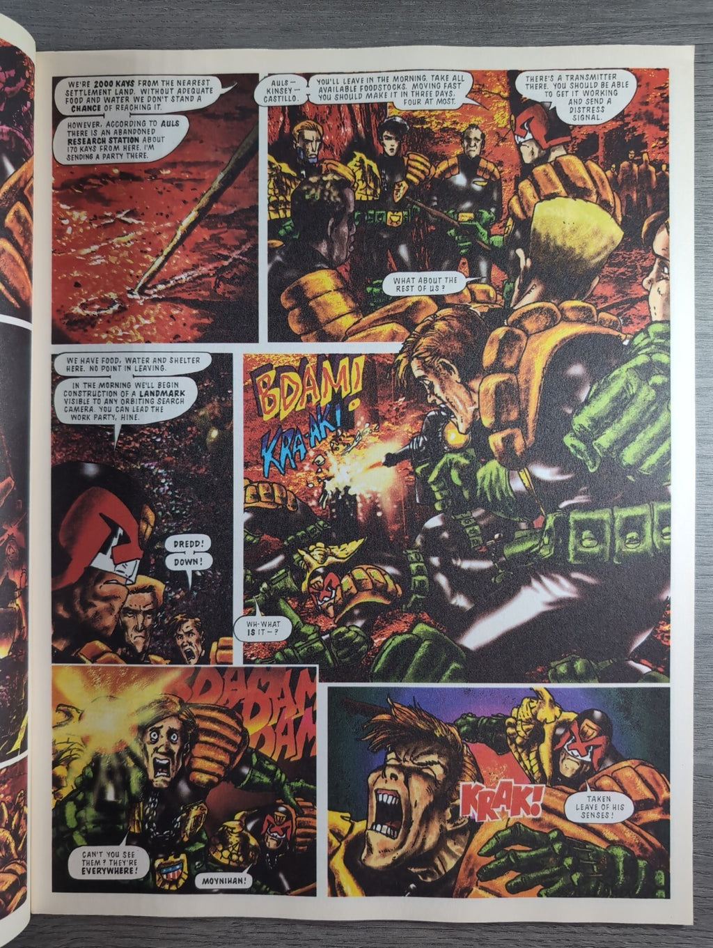 2000AD Prog 908 Featuring Judge Dredd Comic 7th Oct 1994 Vintage Retro Comic