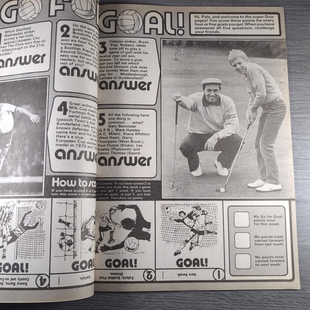 Roy of The Rovers 1st December 1984 Vintage Comic IPC Magazines