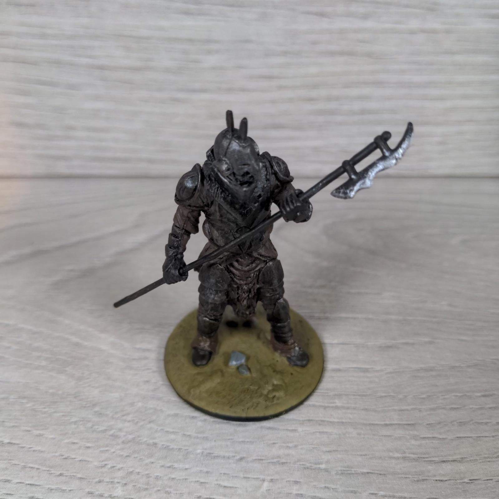 Eaglemoss Helmeted Mordor Orc Lord of the Rings Collectors Models NLP 2007 - Retrorama UK
