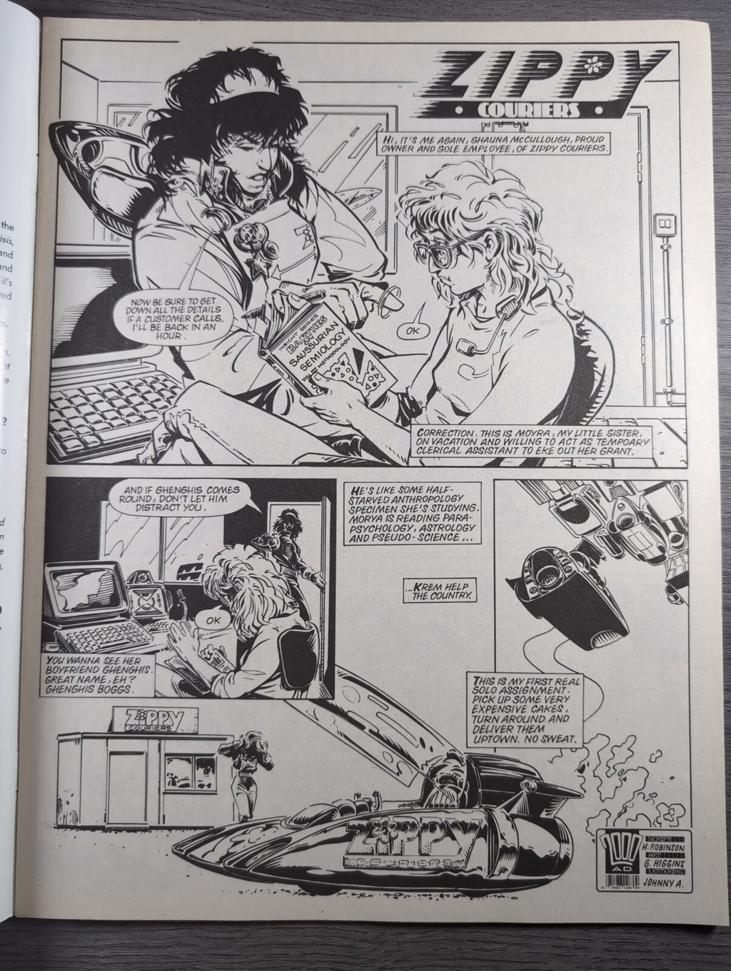 2000AD Prog 611 Featuring Judge Dread Comic 28th Jan 1989 Vintage Retro Comic