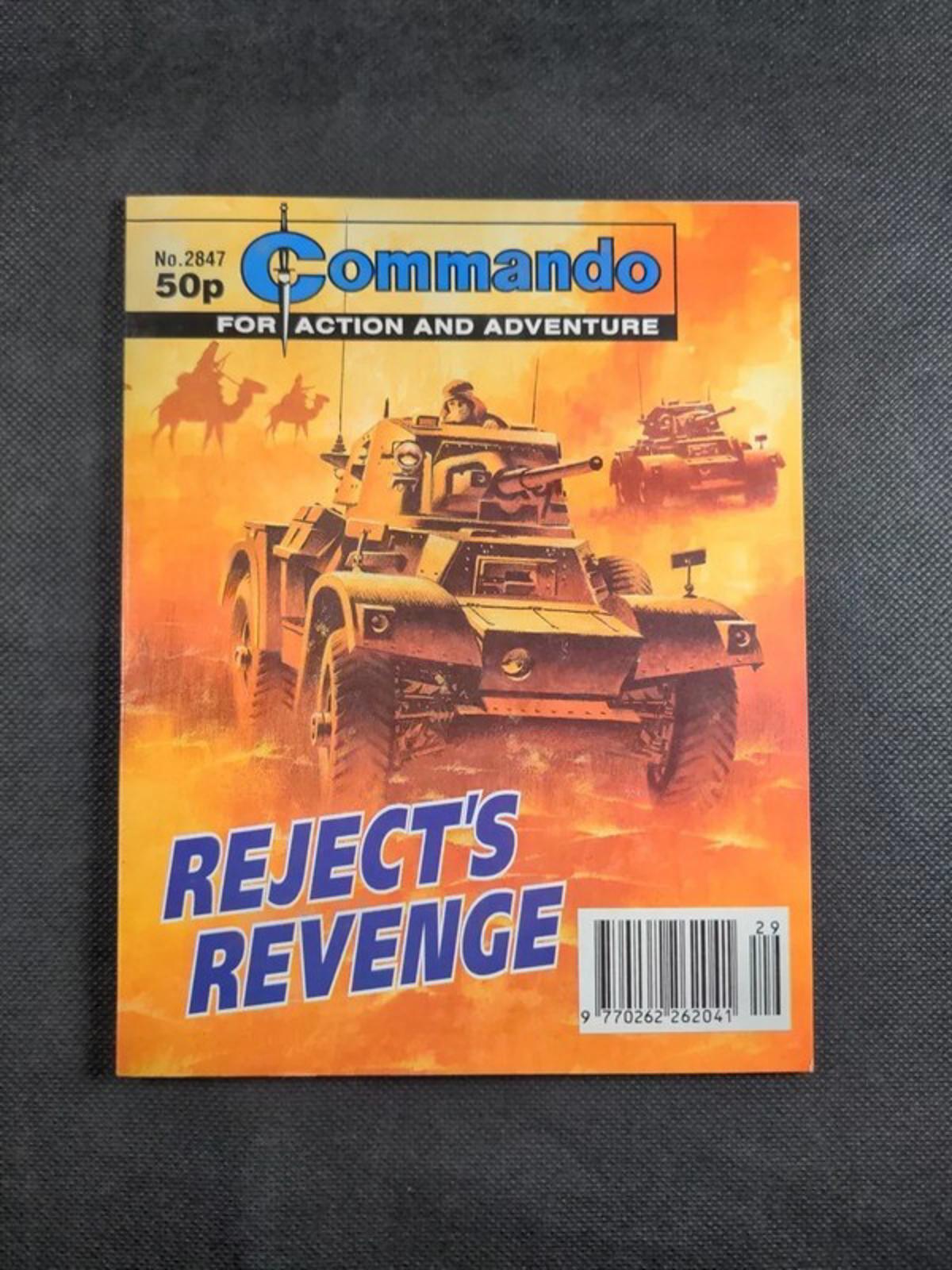 Commando Comic Issue Number 2847 Reject's Revenge - Retrorama UK