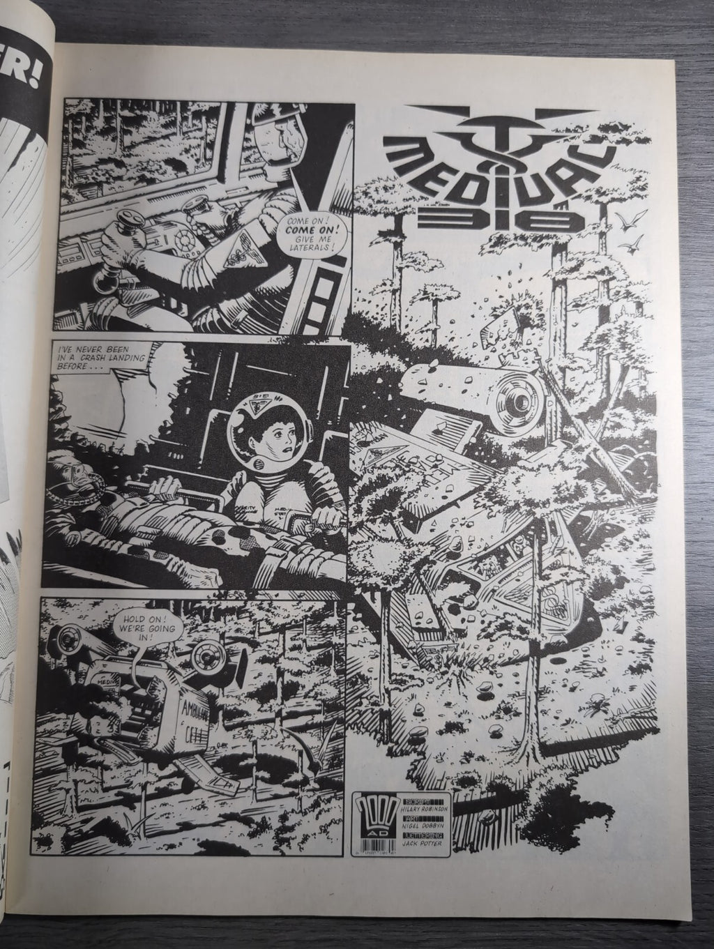2000AD Prog 622 Featuring Judge Dread Comic 15th April 1989 Vintage Retro Comic