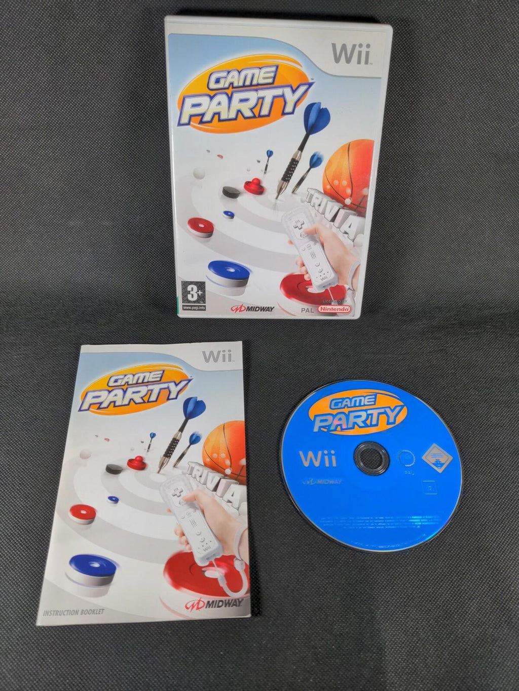 Game Party Nintendo Wii PAL Region Age 3+