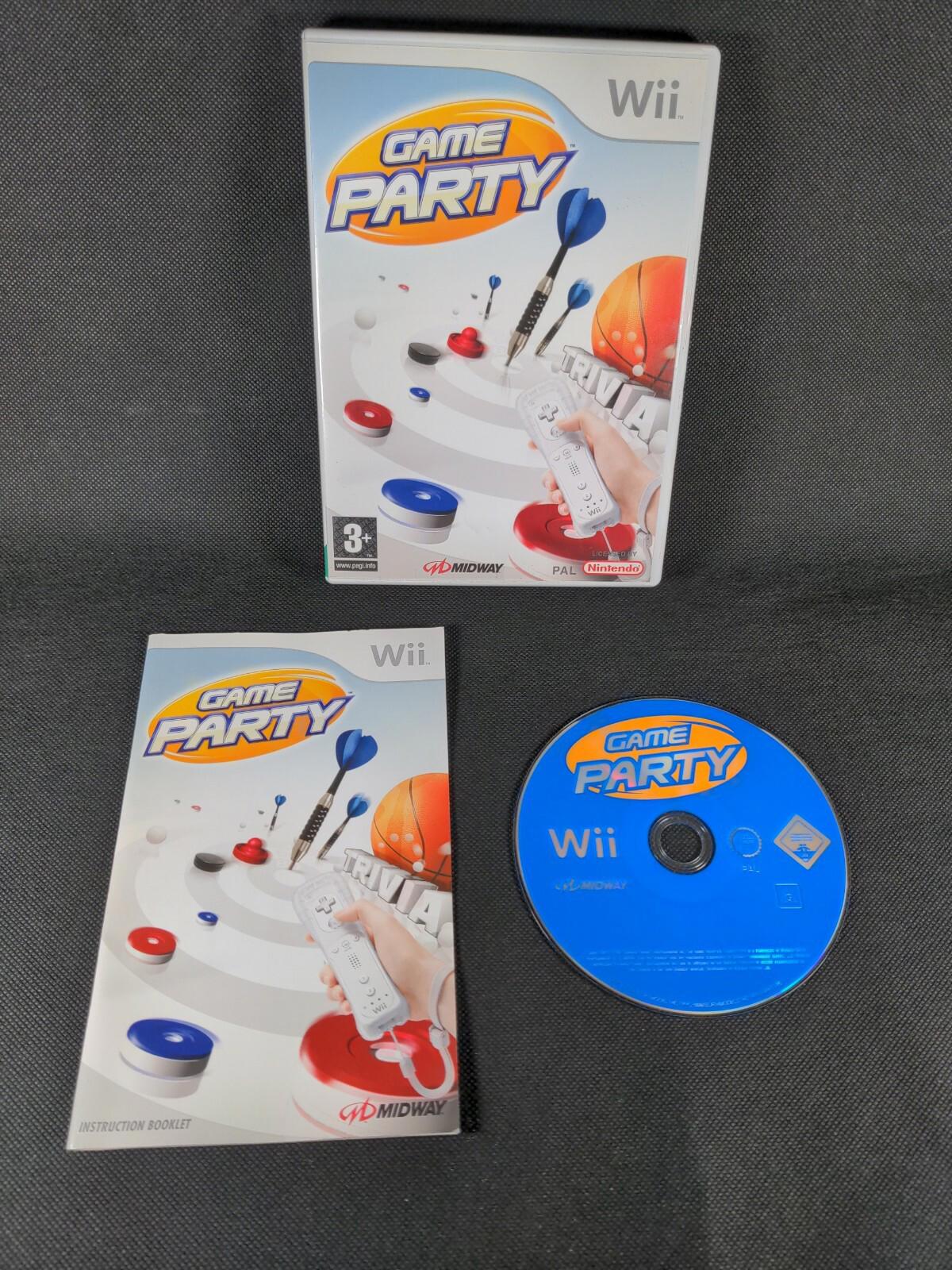 Game Party Nintendo Wii PAL Region Age 3+