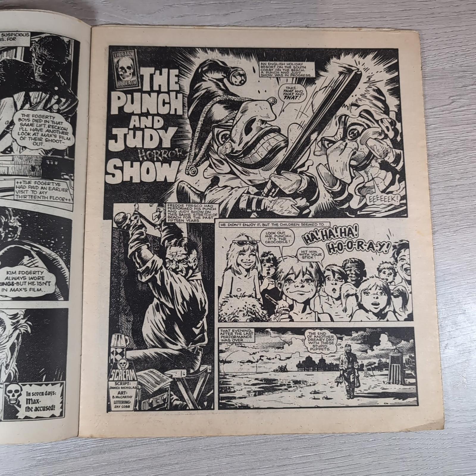 Scream! Comic Issue Number 7 5th May 1984