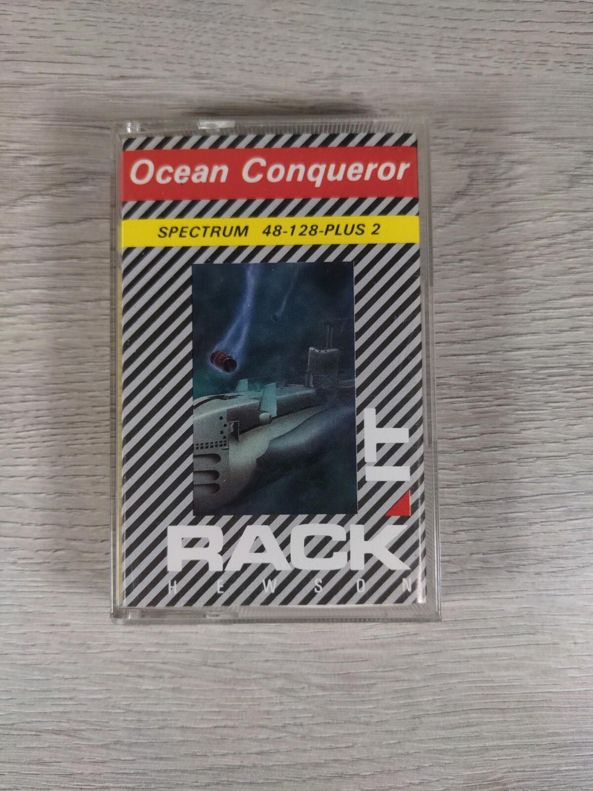 Ocean Conqueror ZX Spectrum 48K 128K Game Cassette Tested & Working