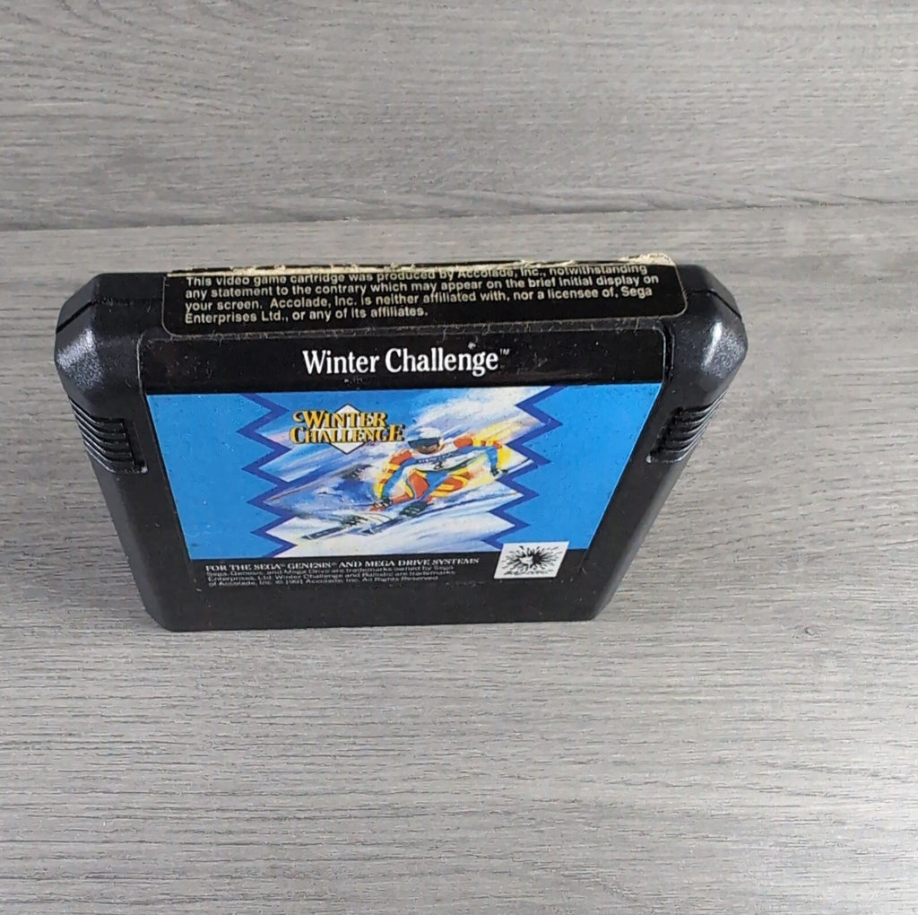 Winter ChallengeSega Mega Drive/Genisis Game Tested & Working Manual Included