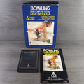 Bowling Atari 2600 Game CX2628 Cartridge & Manual Boxed CIB Tested & Working