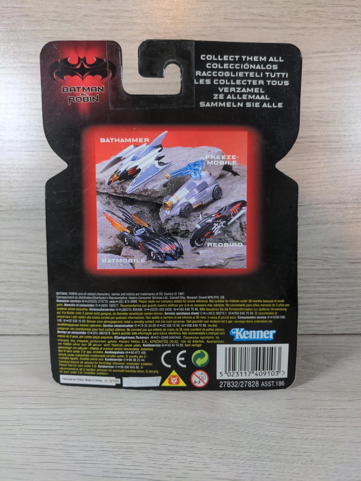 Batman & Robin DieCast Freeze Mobile Kenner Vintage 1997 Unopened Sealed On Card