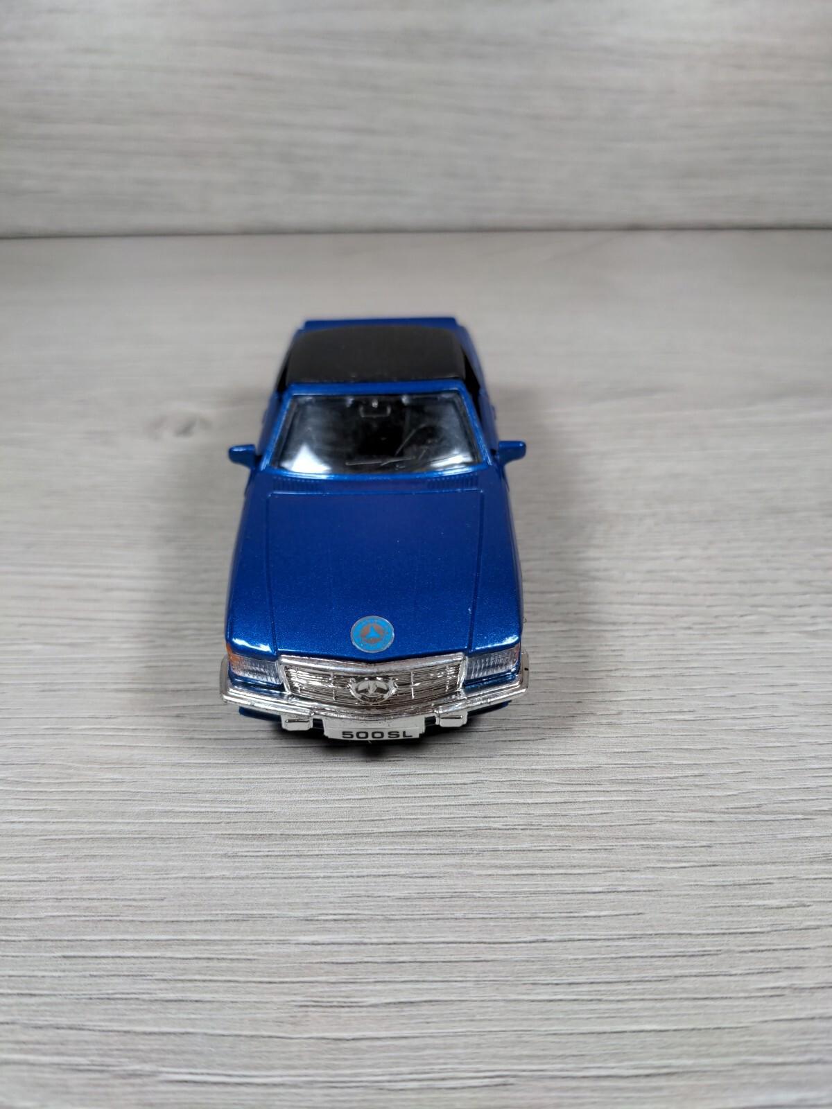 Shell Garage Classic Sports Car Collection Mercedes Benz 500 SL  Diecast Car - Retrorama UK
