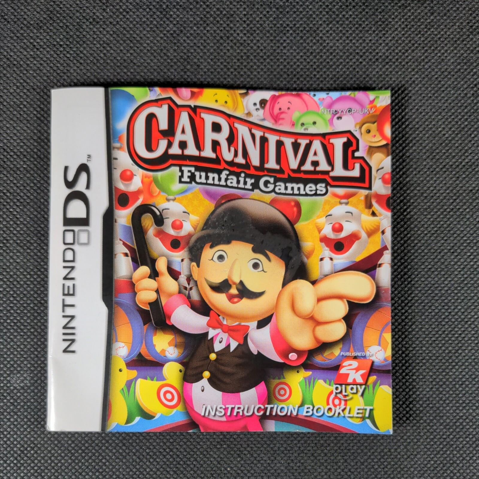 Carnival Funfair Games Nintendo DS 2008