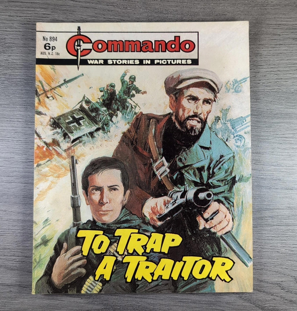Commando Comic Issue Number 894 To Trap A Traitor