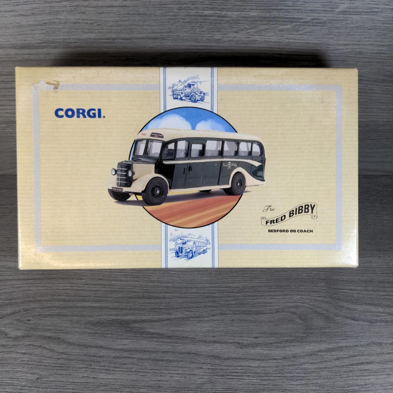 Corgi The Fred Bibby Bedford OB Coach Limited Edition 97106  1:50 Scale 1992 - Retrorama UK